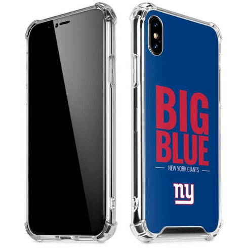 NFL New York Giants Team Motto iPhone XS Max Clear Case